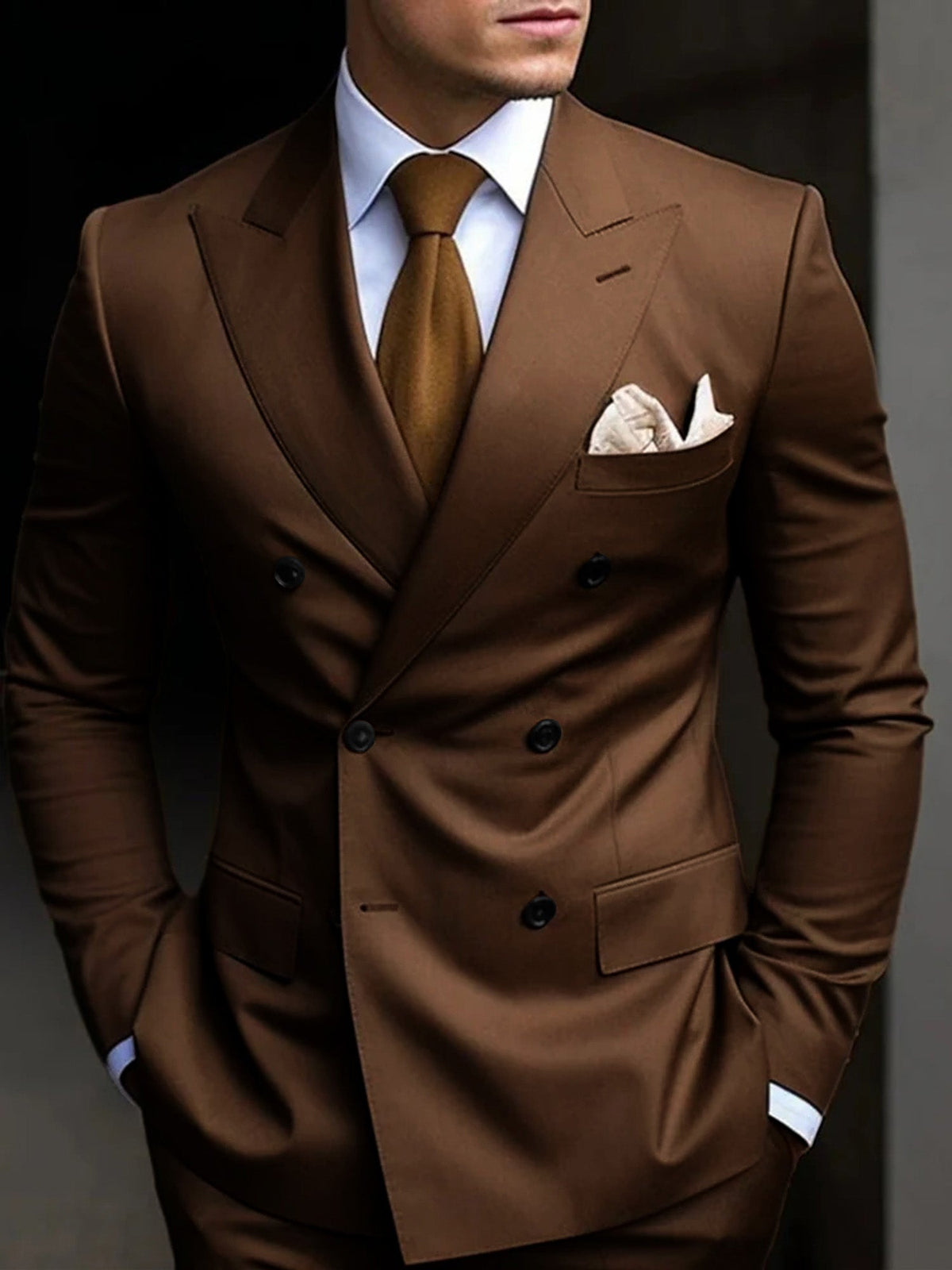 Rens | Elegant dubbelbreasted pak