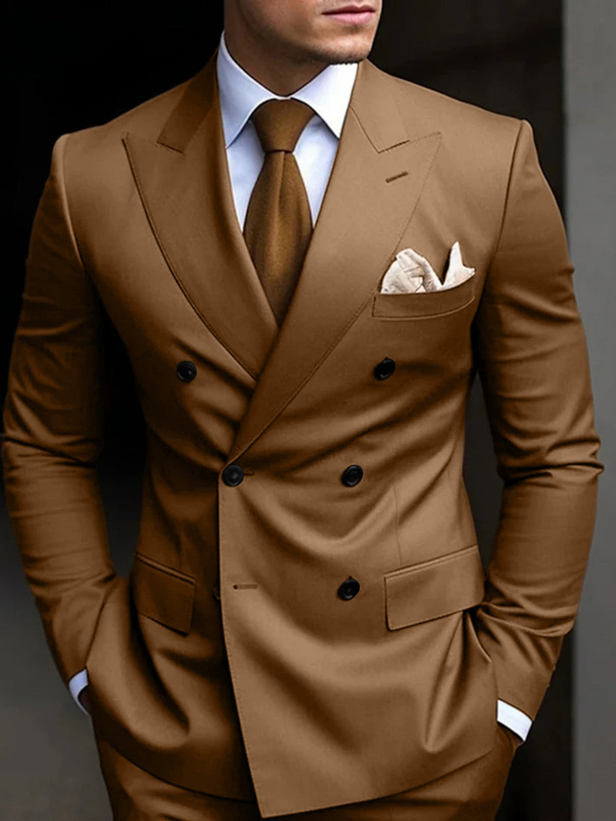 Rens | Elegant dubbelbreasted pak