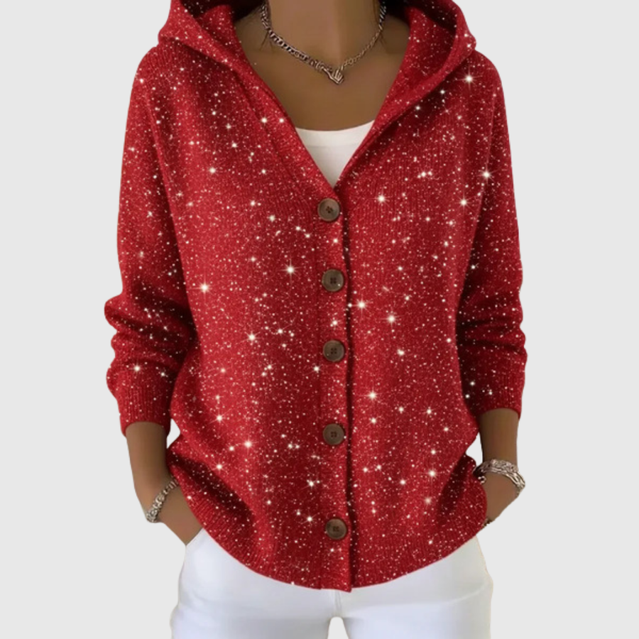 Jolien | Glitterende hoodies