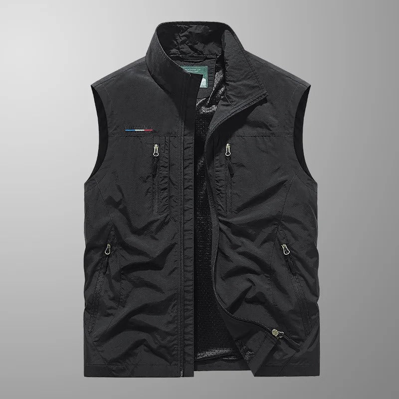 Sten | Functionele bodywarmer met kraag