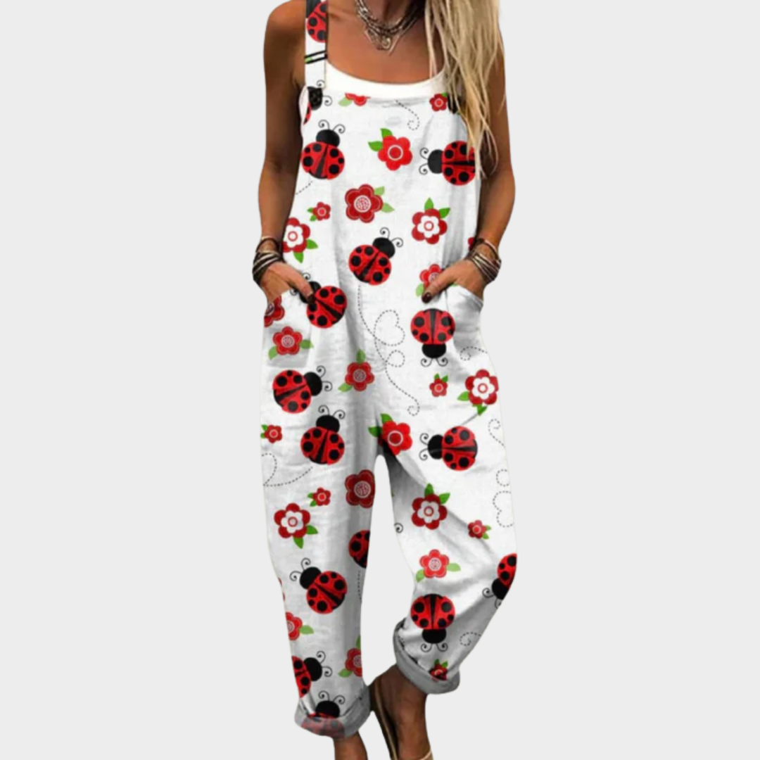 Comfortabele Gedrukte Overalls