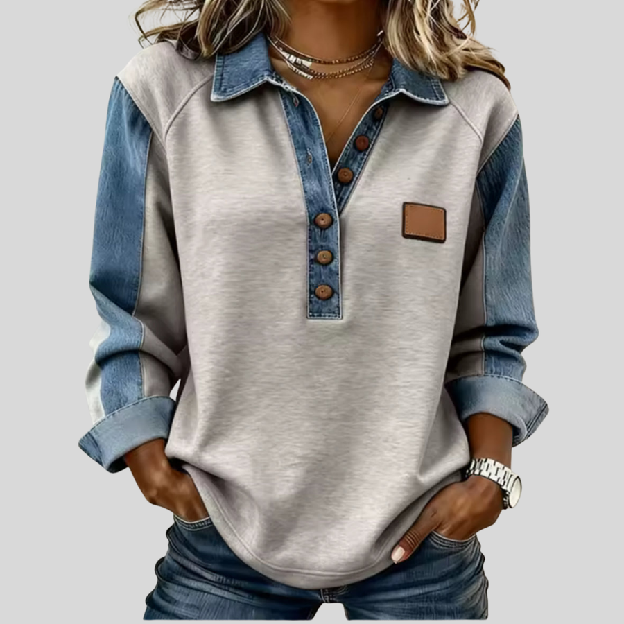 Nuriye | Collar Sweatshirts