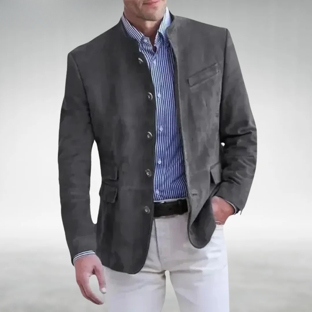 Wijnand | Suède Jassen Elegant