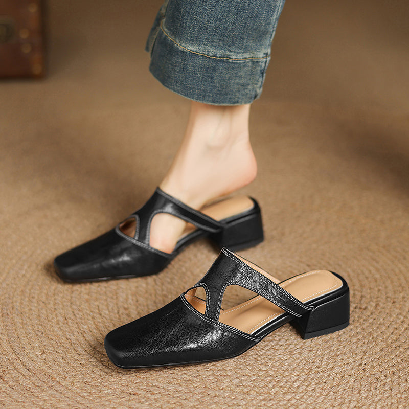 Natanja | Elegante Mary Jane mules