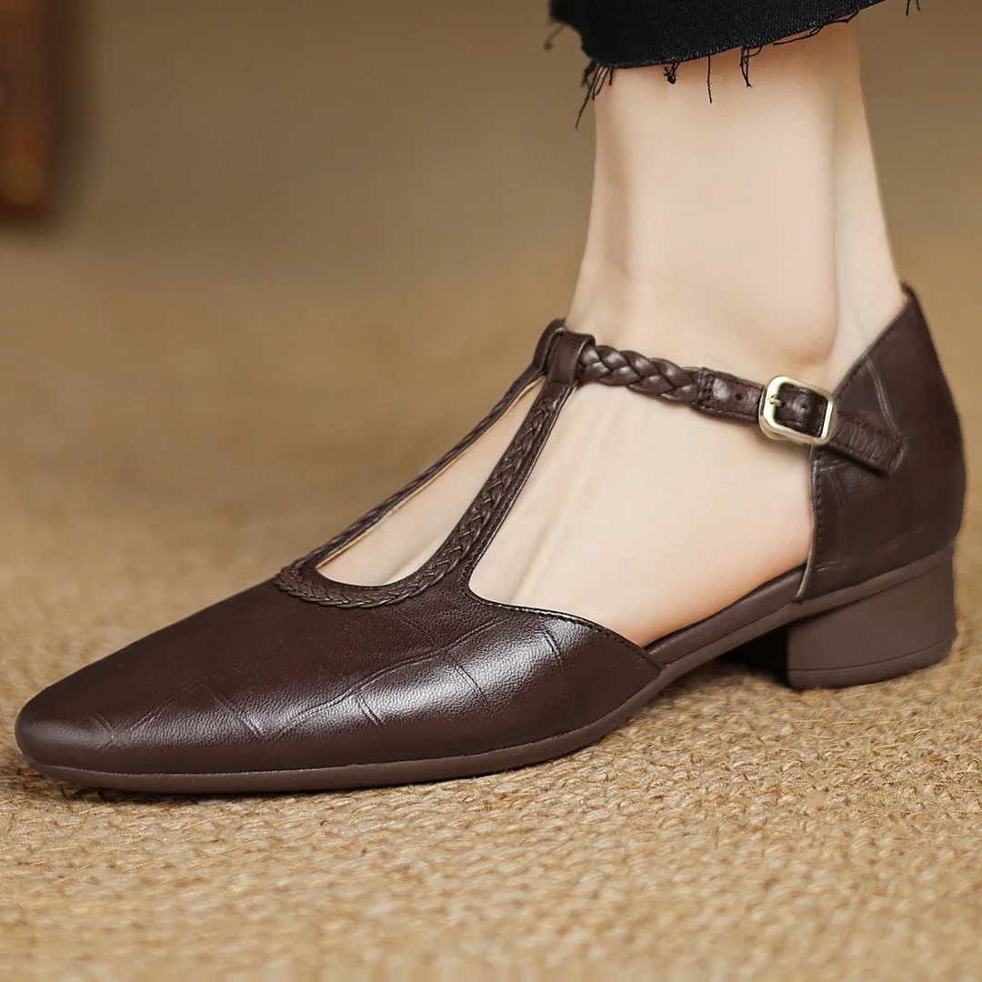 Seray | Elegante T-strap Pumps