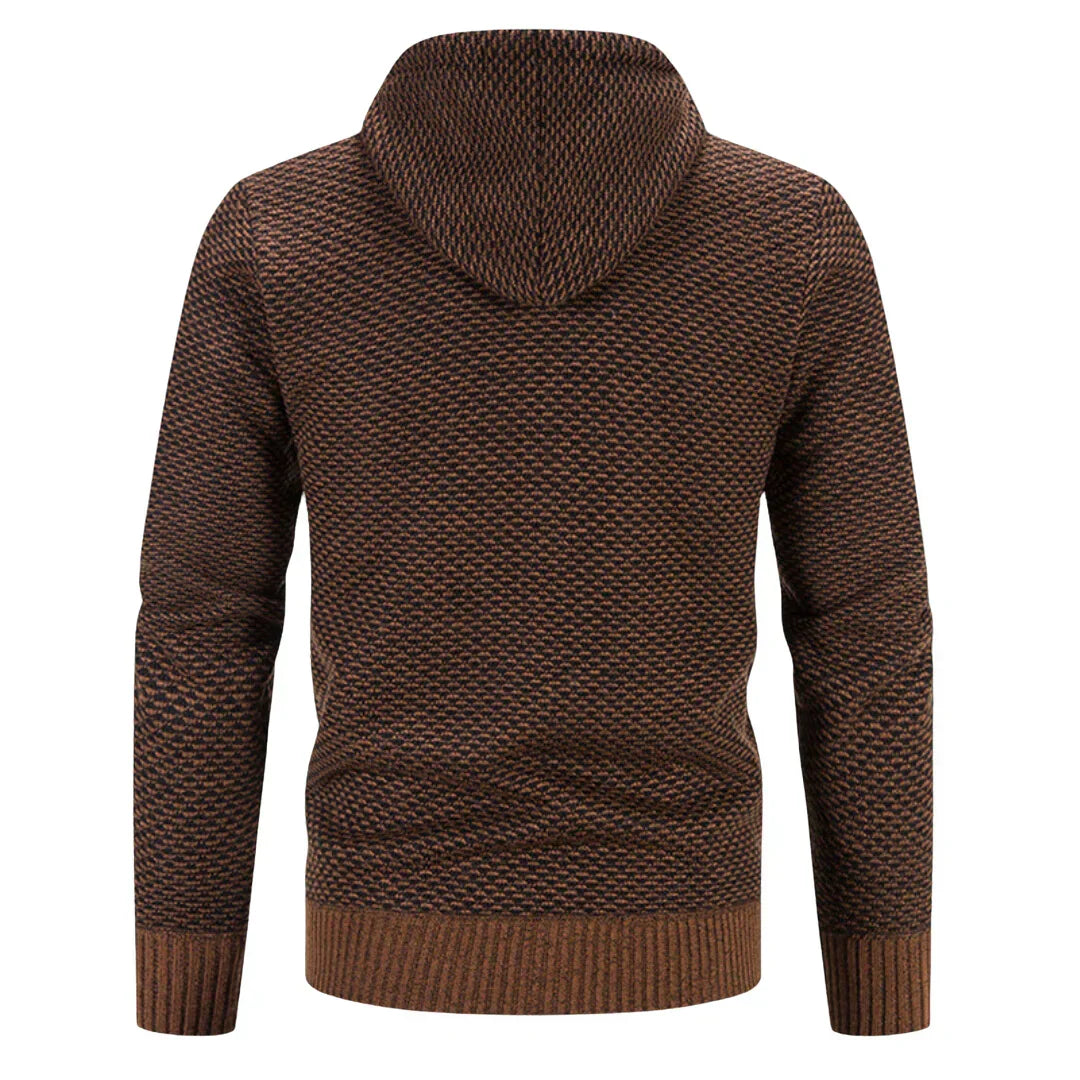 Lennart | Warme hoodie cardigan