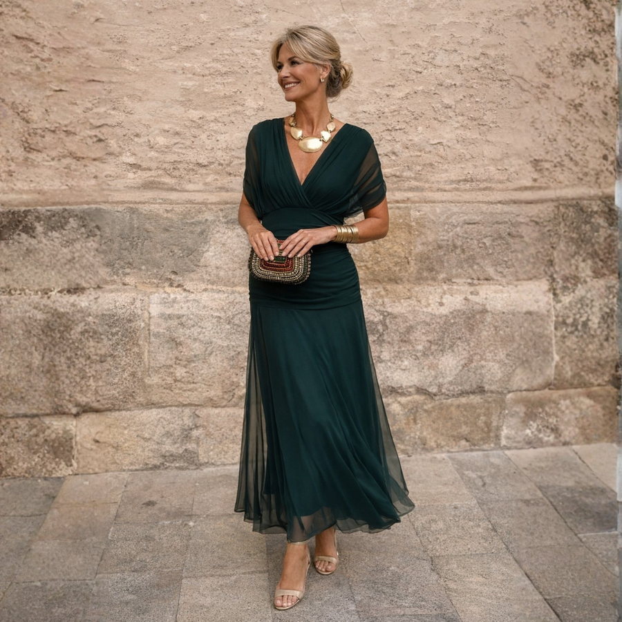 Jolina | Elegante wrap-jurken