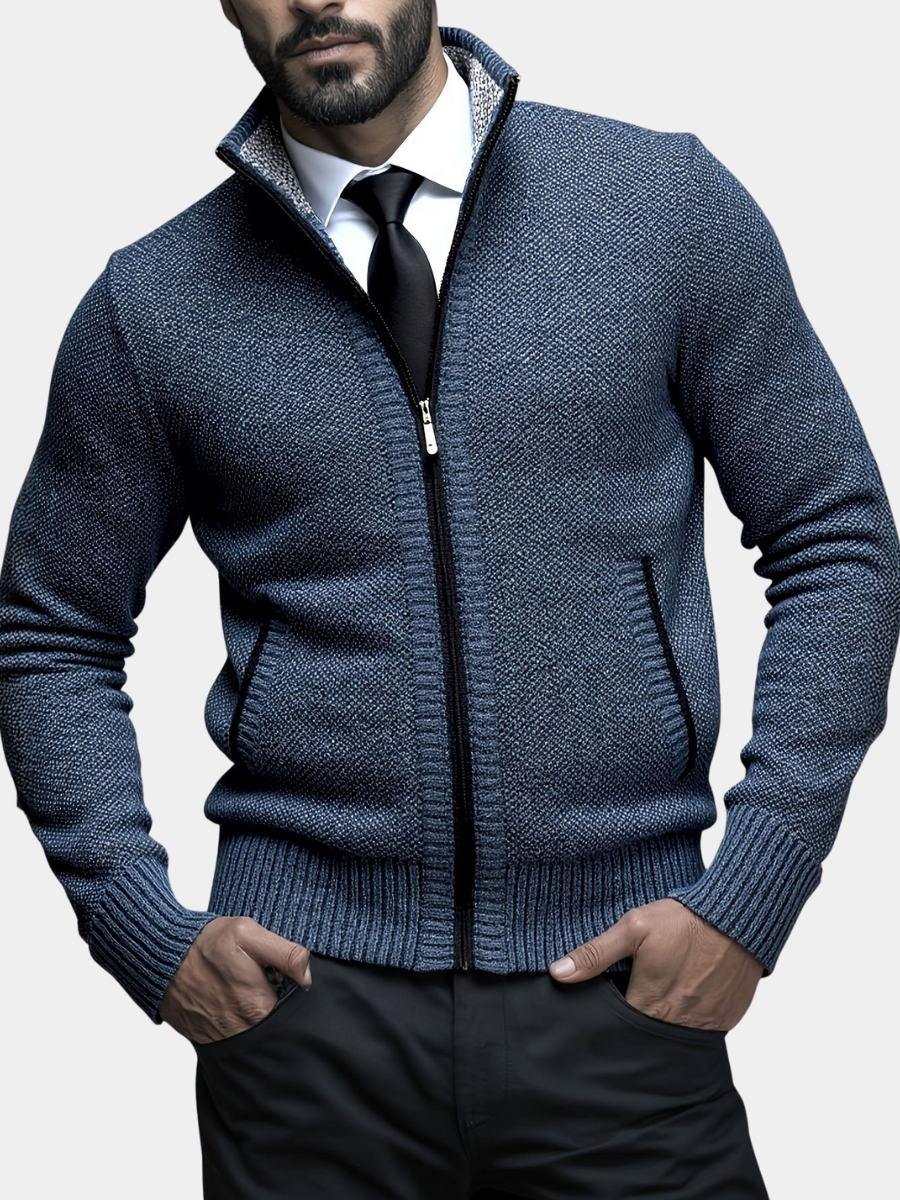 Leon | Luxe Truien met Rits