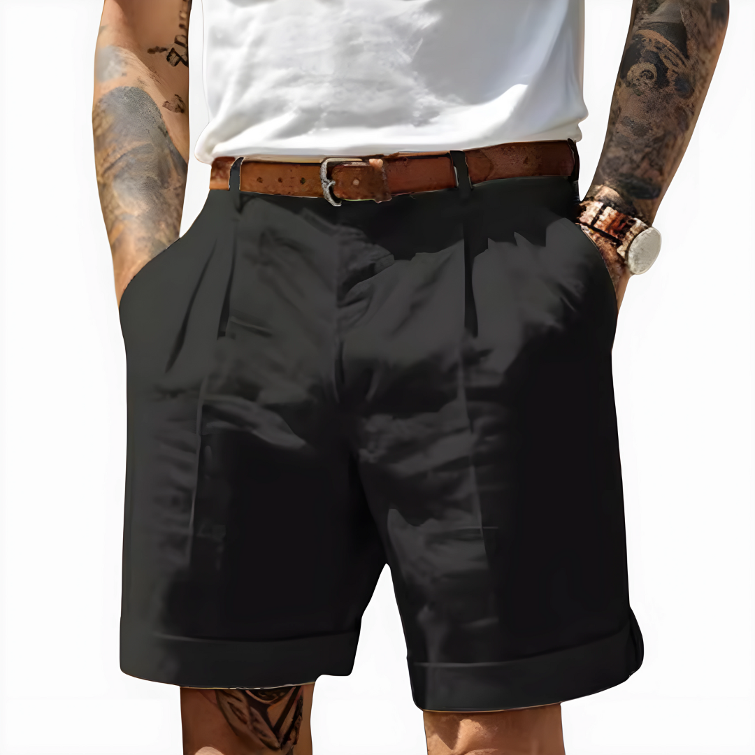 Evert | Elegante bermuda broek