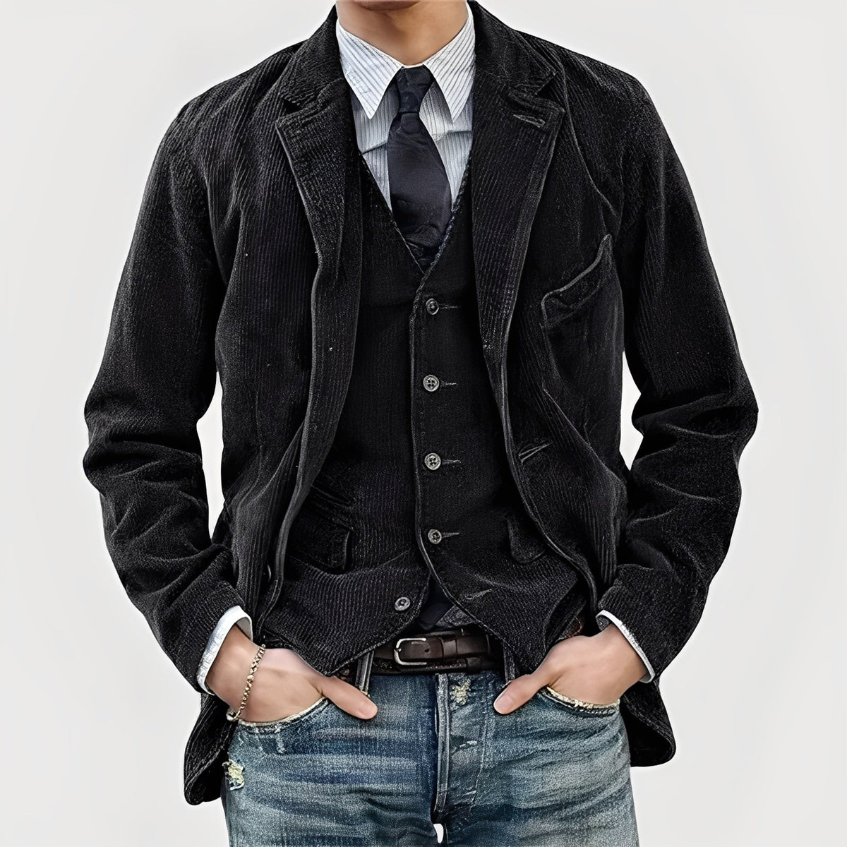 Jop | Vintage Jassen met vest