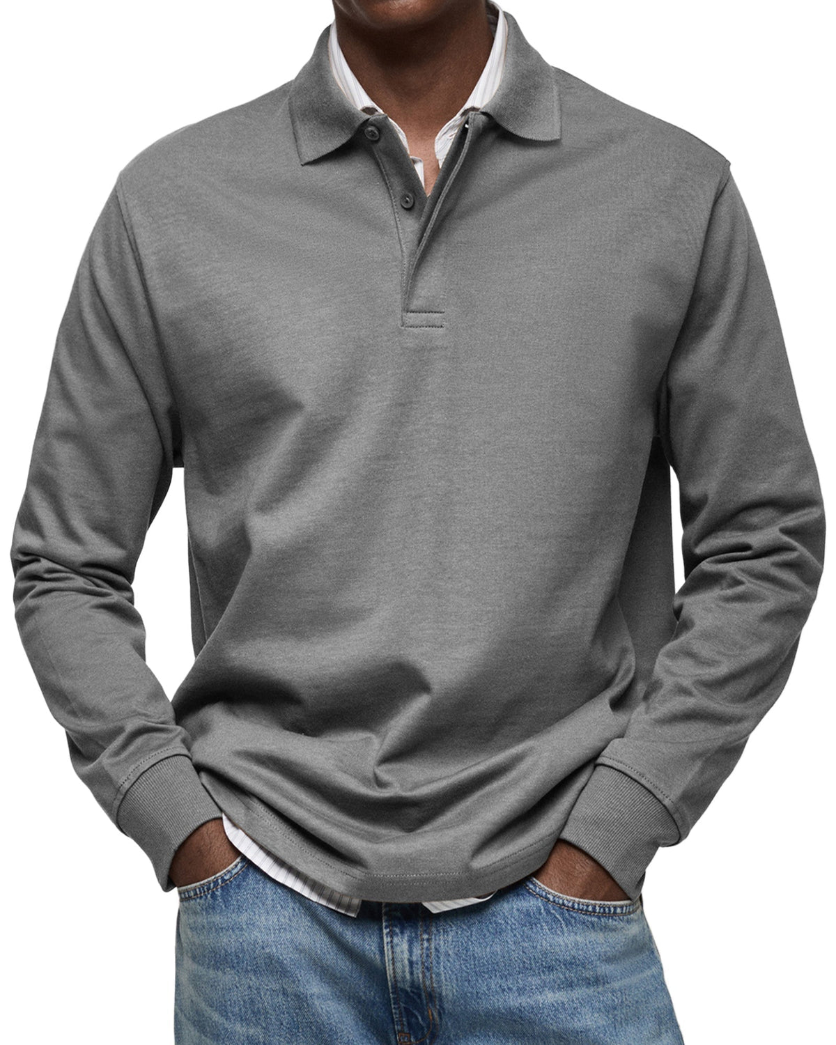 Kay | Poloshirts met lange Overhemden