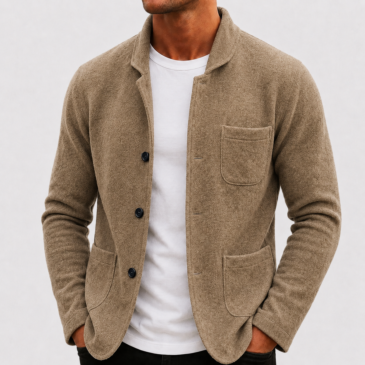 Lex | Gebreide blazer casual