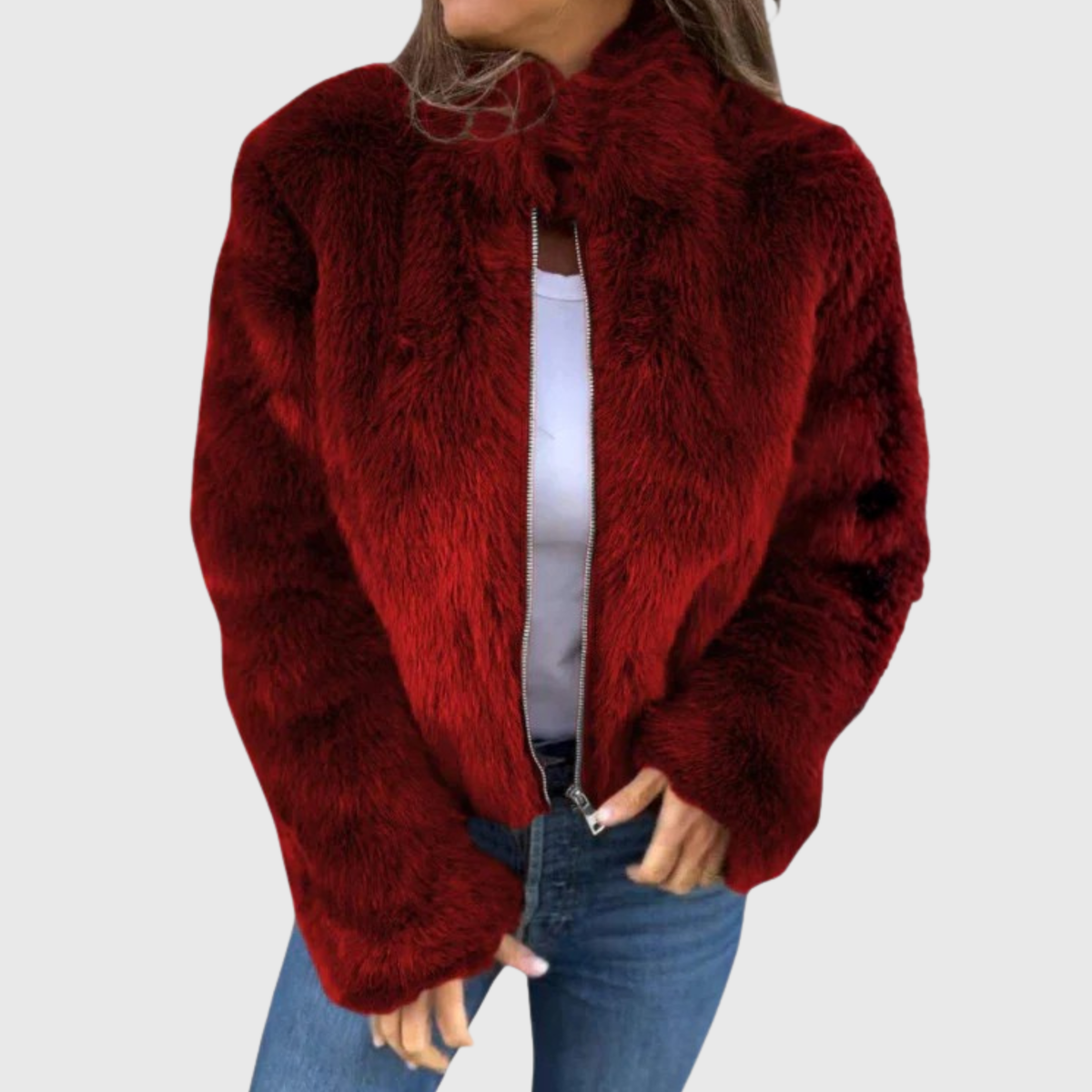Lisanne | Fluffy korte jassen