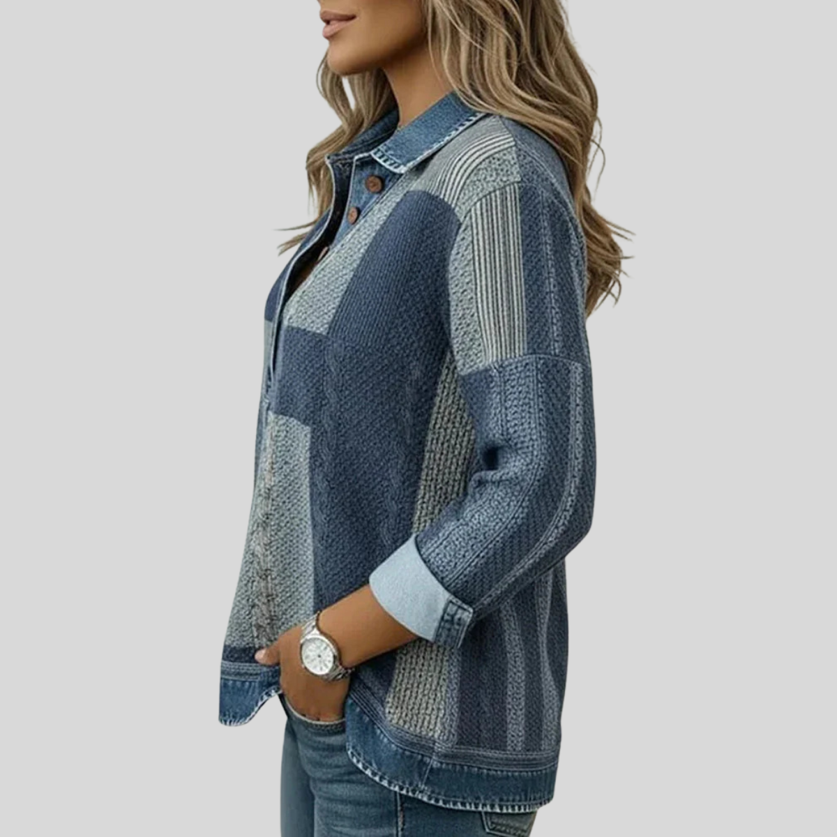 Franciska | Patchwork Sweatshirts