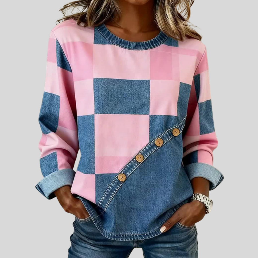 Louisa | Patchwork Sweatshirts