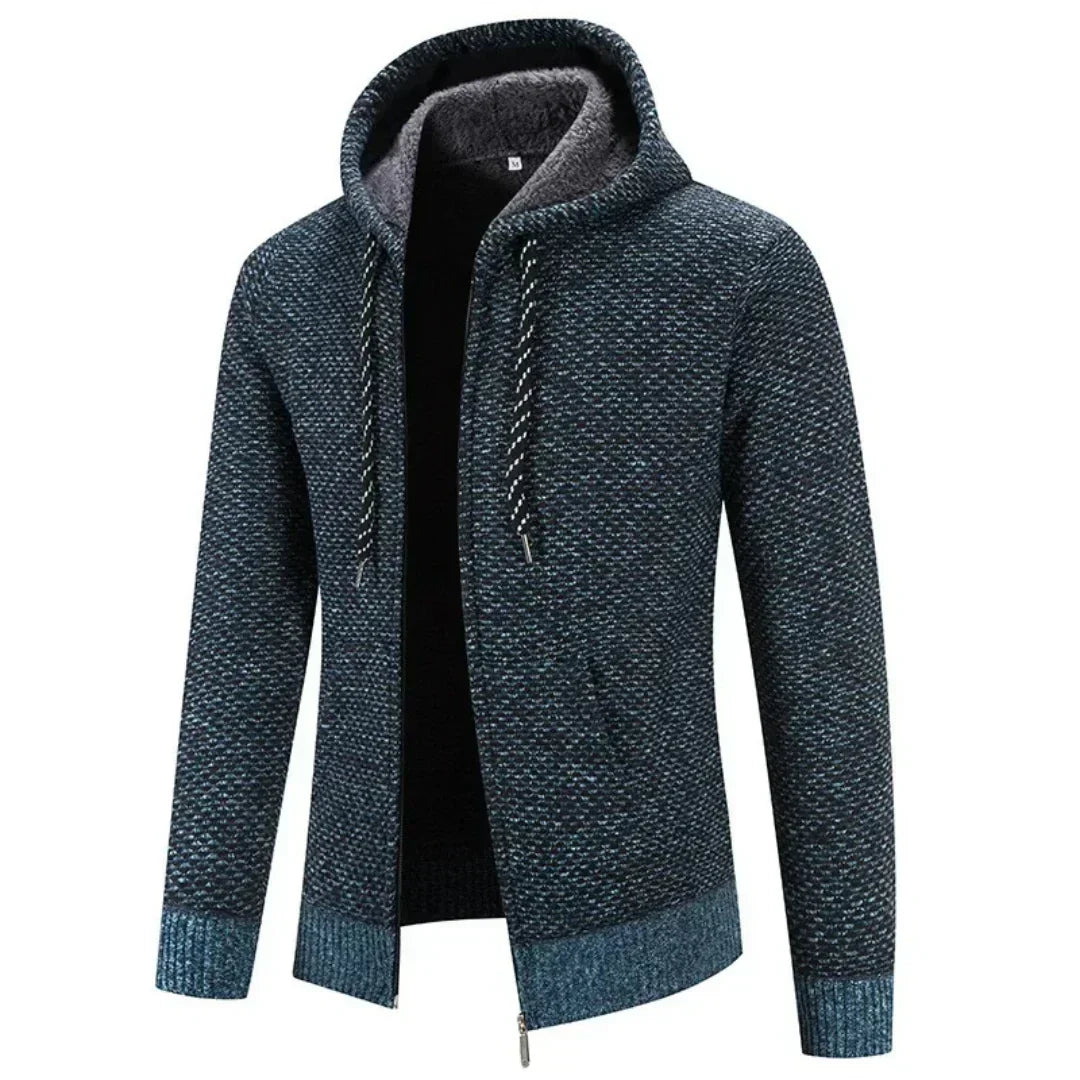 Lennart | Warme hoodie cardigan