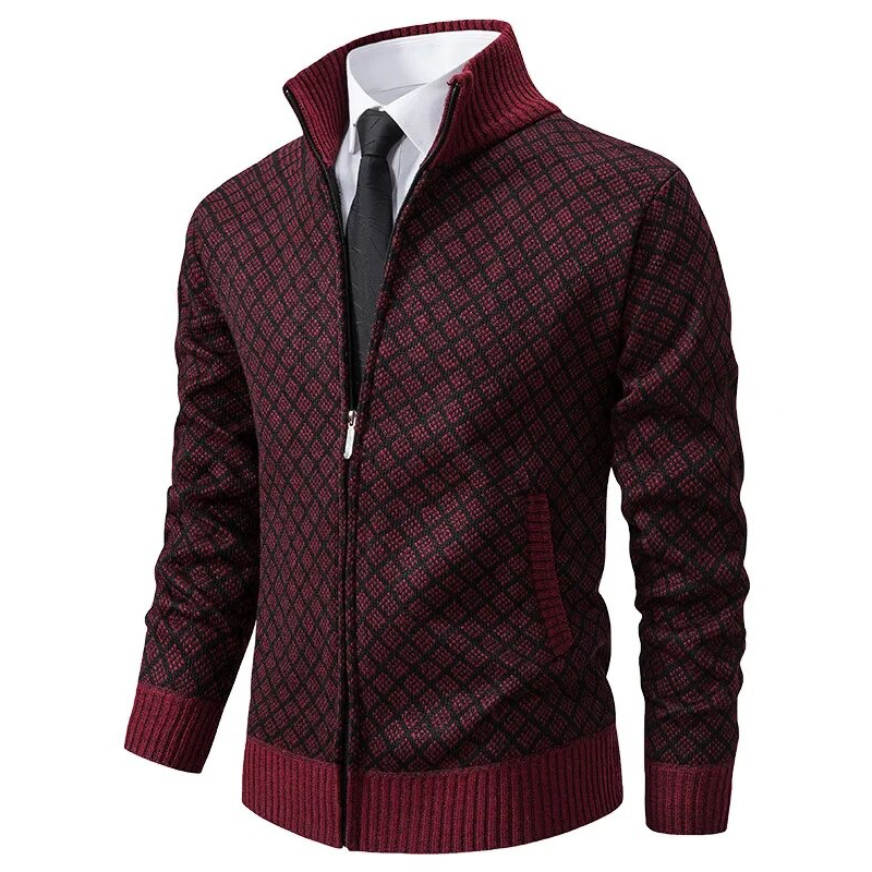 Yannick | Gebreid vest met rits