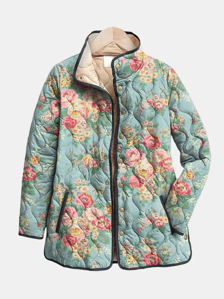 Katelijn | Gewatteerde bloemen Jasjes
