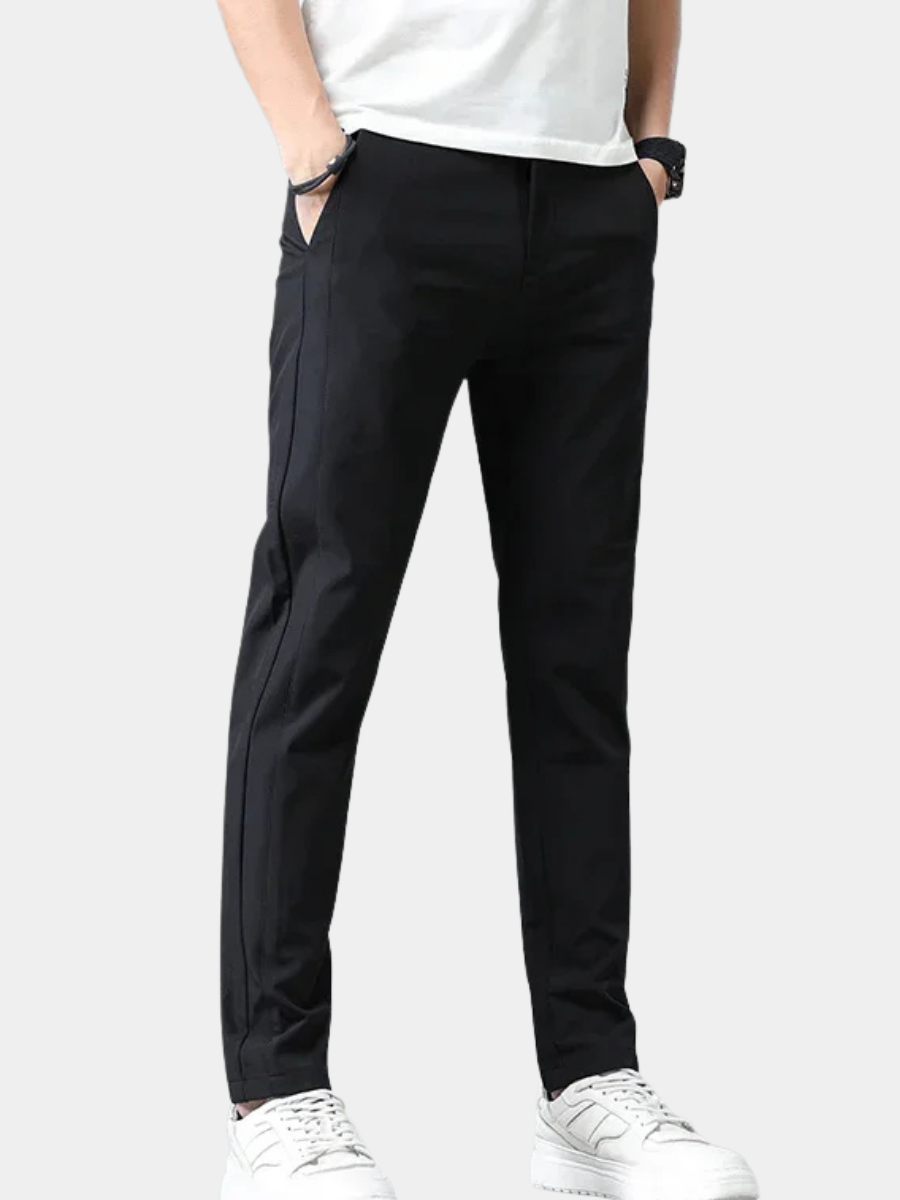 Timo | Lichte slim-fit broek