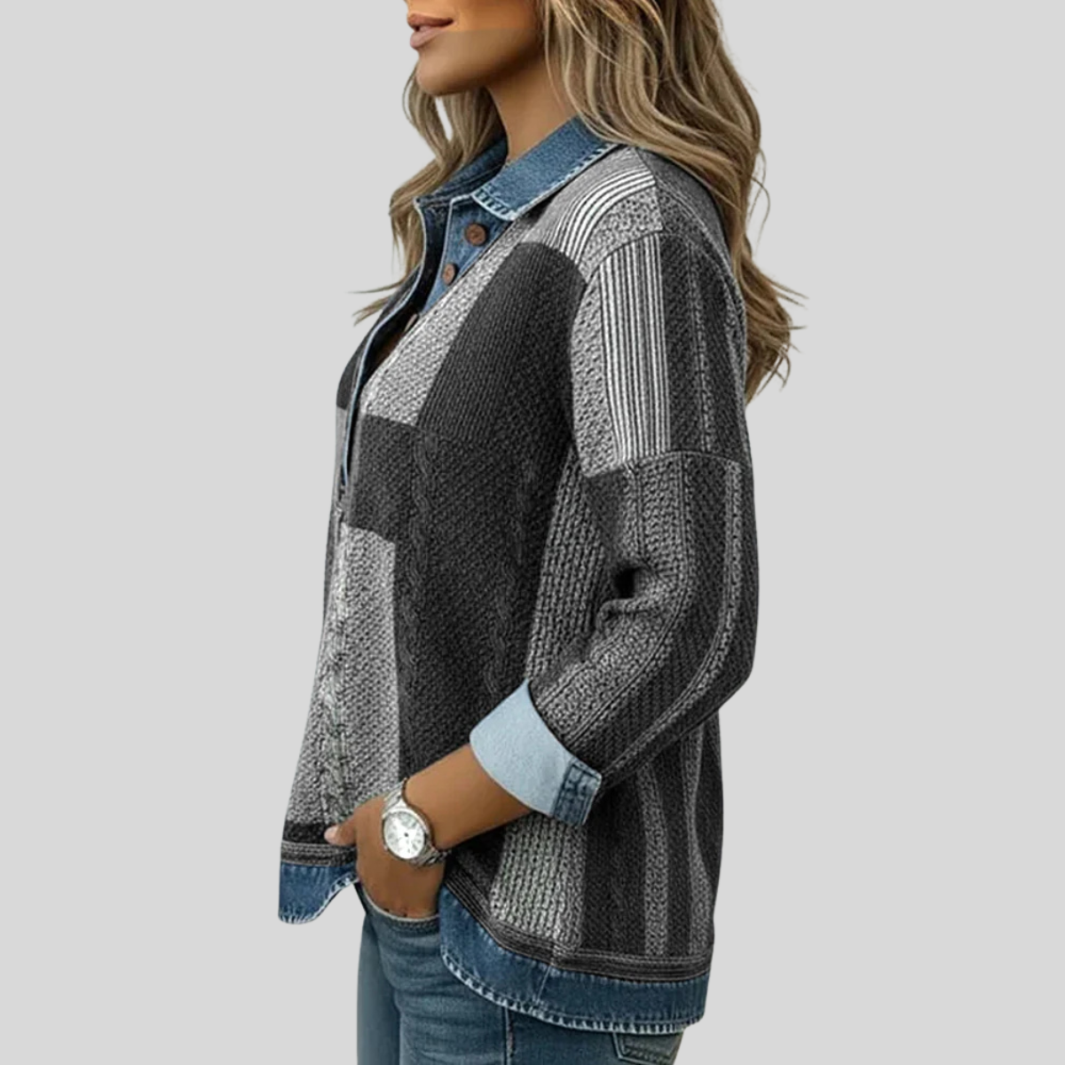 Franciska | Patchwork Sweatshirts