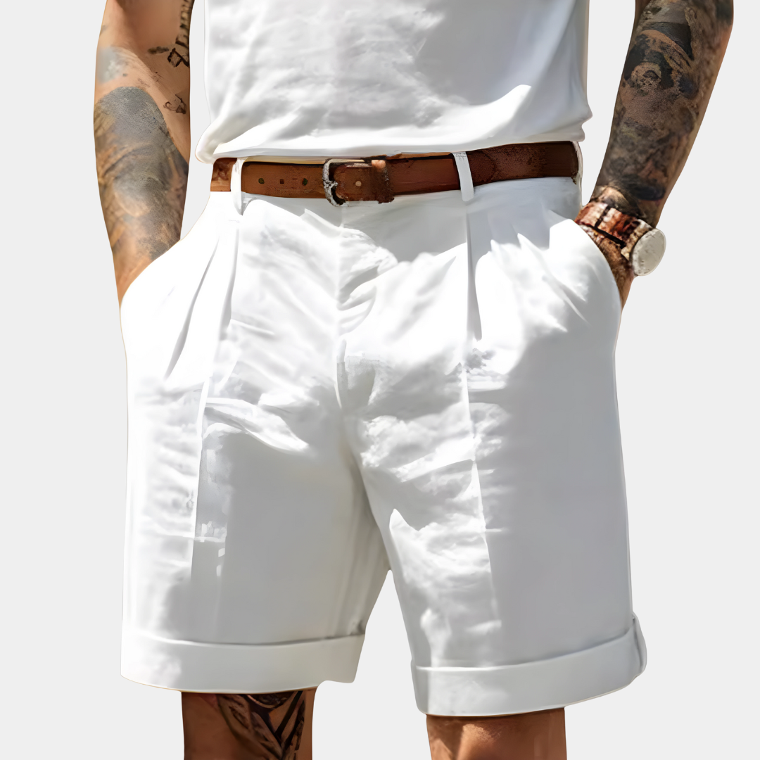 Evert | Elegante bermuda broek