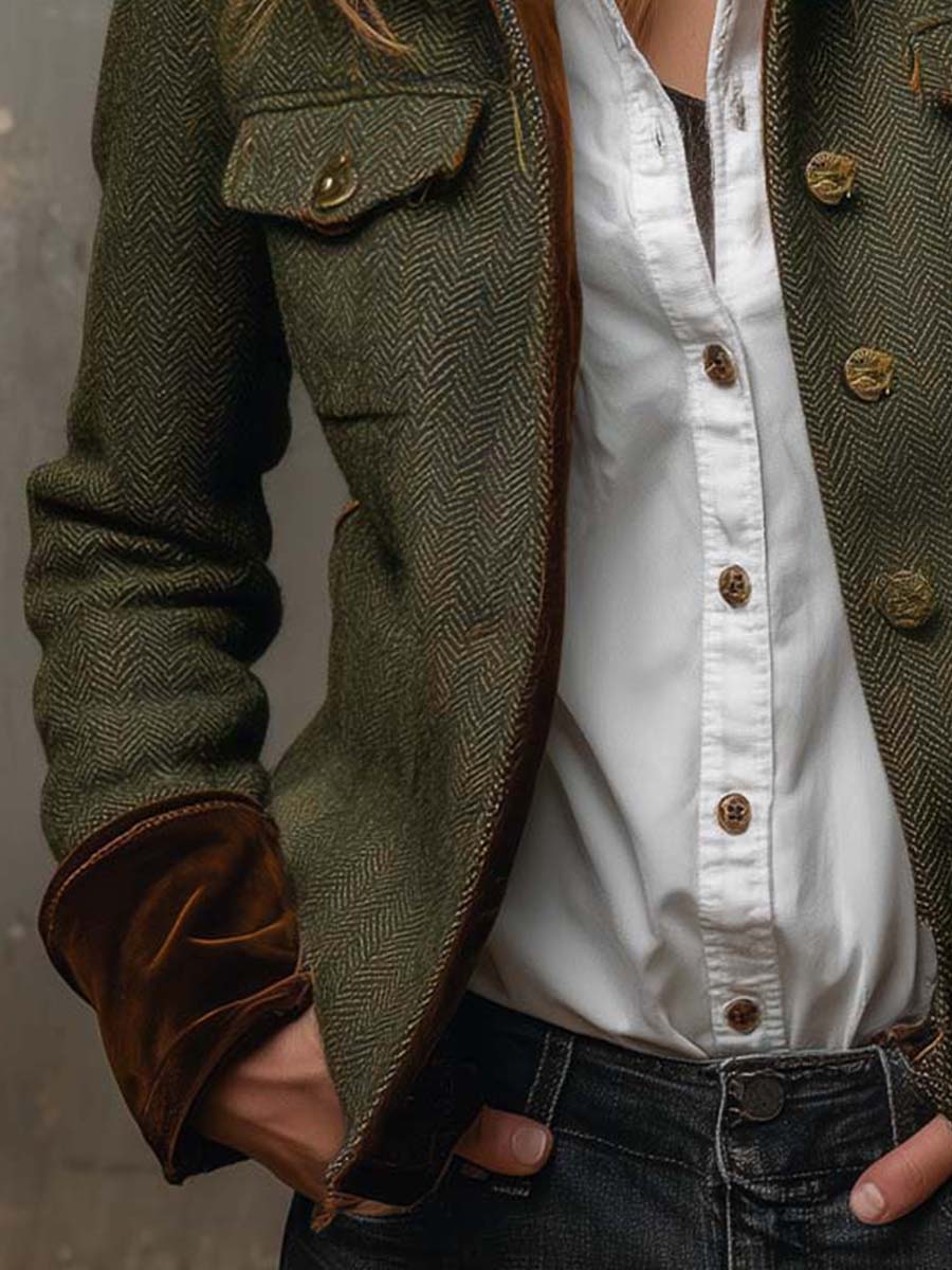 Lieselotte | Blazer in groen