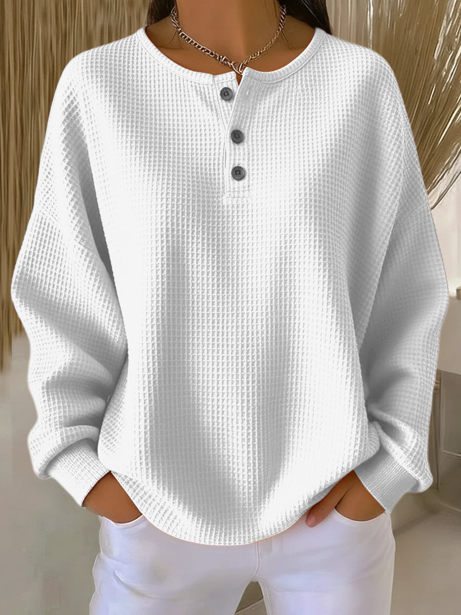 Roseanne | Comfortabele Truien Henley
