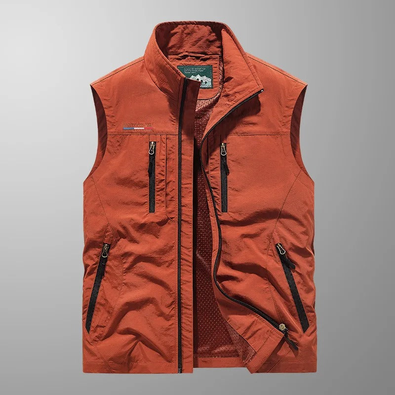 Sten | Functionele bodywarmer met kraag