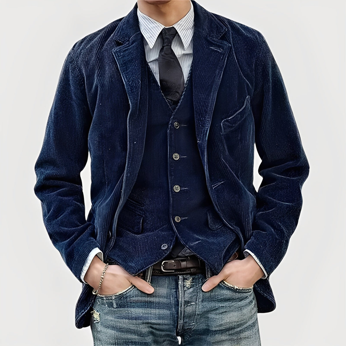Jop | Vintage Jassen met vest