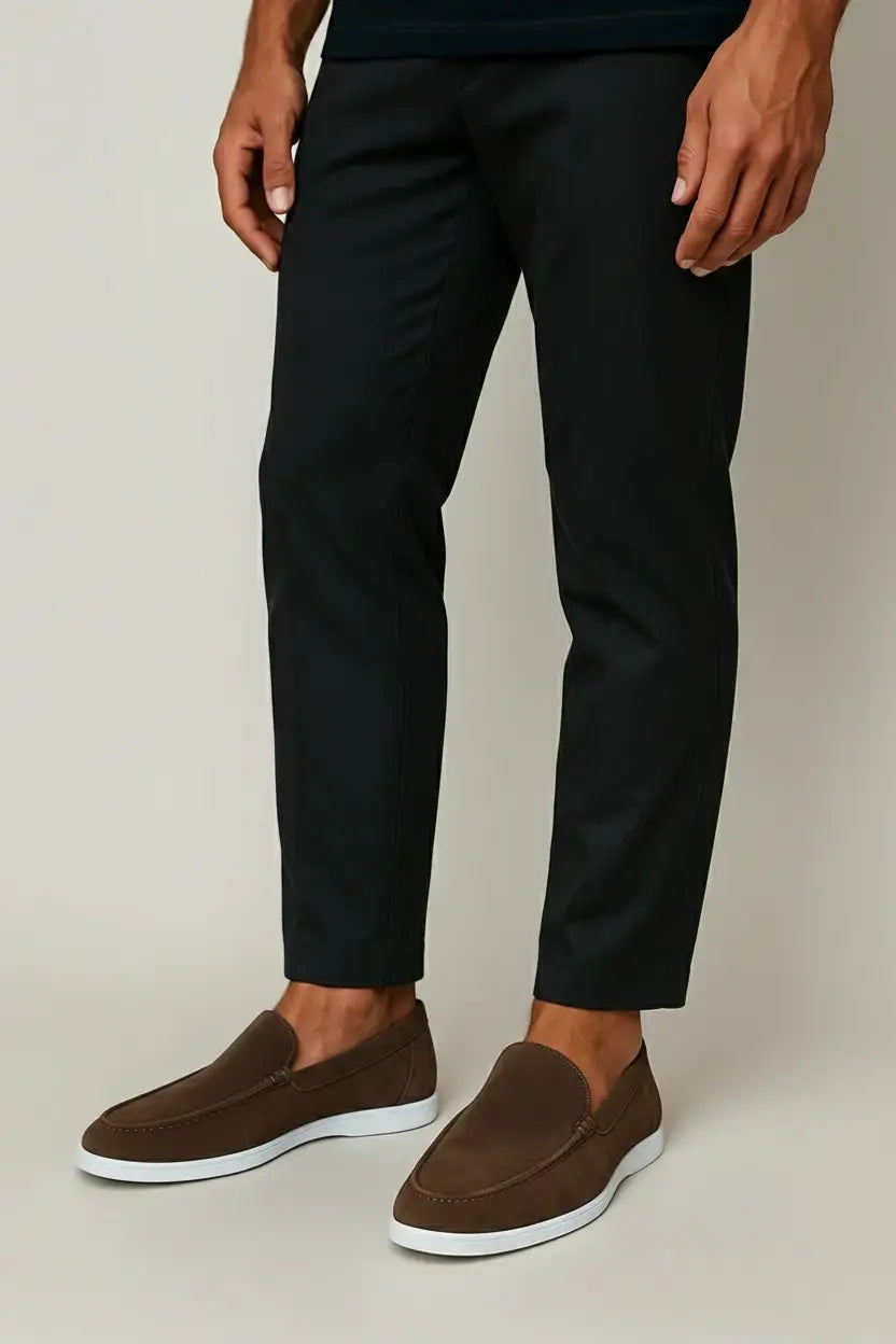 Tobias | Elegante Suède Schoenen