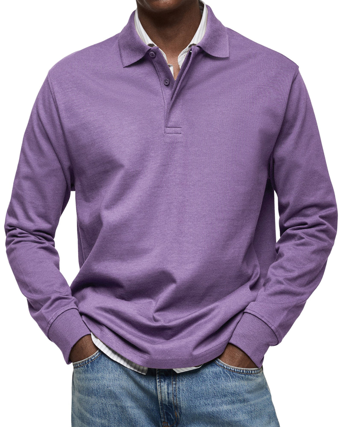 Kay | Poloshirts met lange Overhemden
