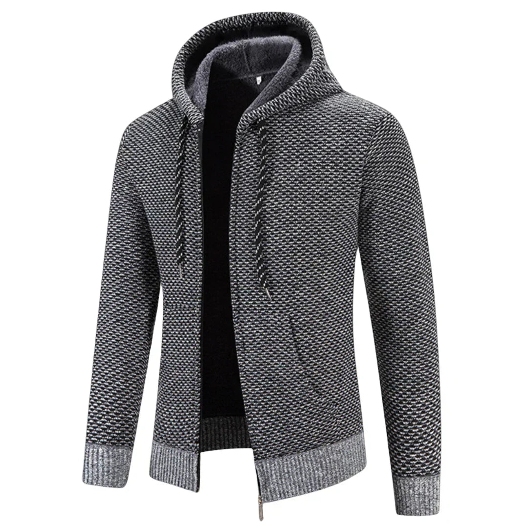 Lennart | Warme hoodie cardigan
