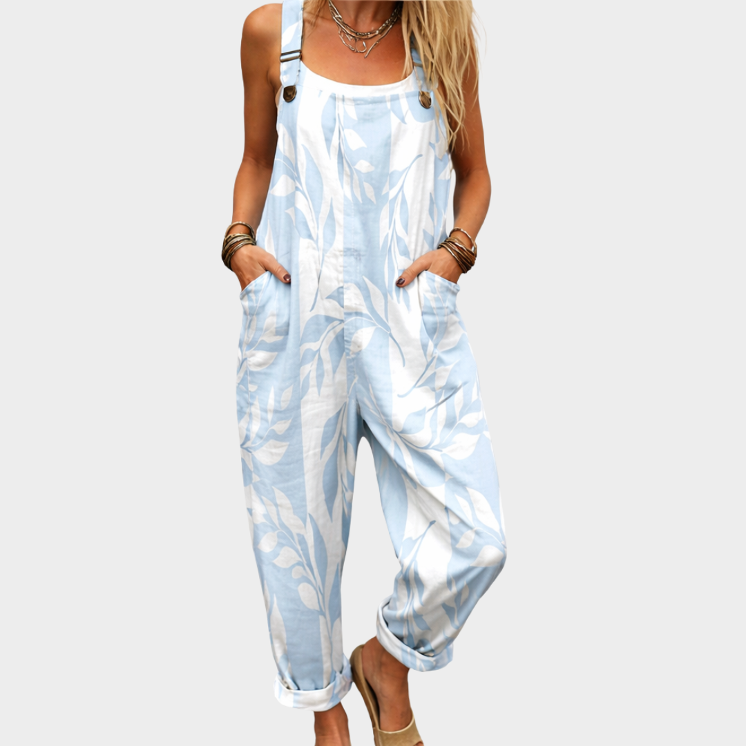 Comfortabele Gedrukte Overalls