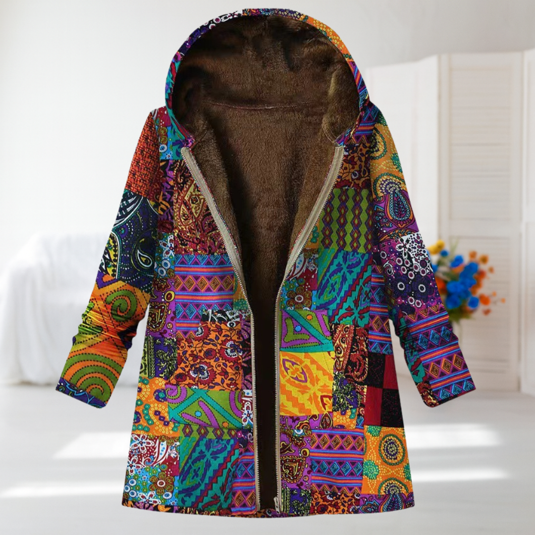 Amal | Gekleurde patchwork jassen