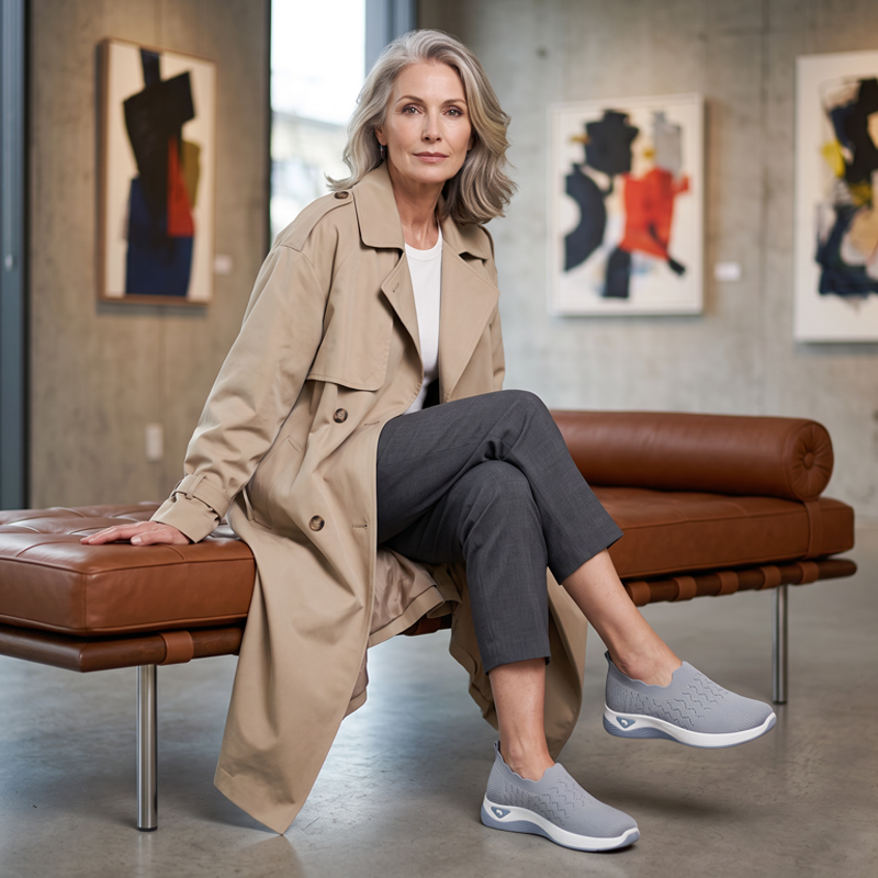 Annechien | Lichte slip-on sneakers