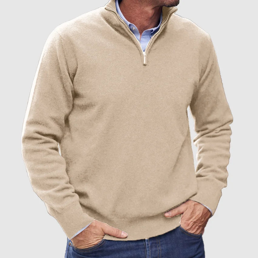 Tim | Half-zip truien