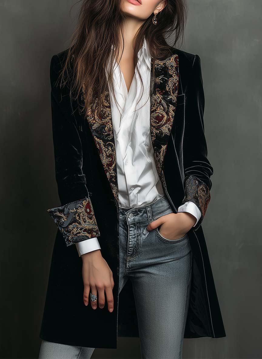 Milla | Blazer barok details