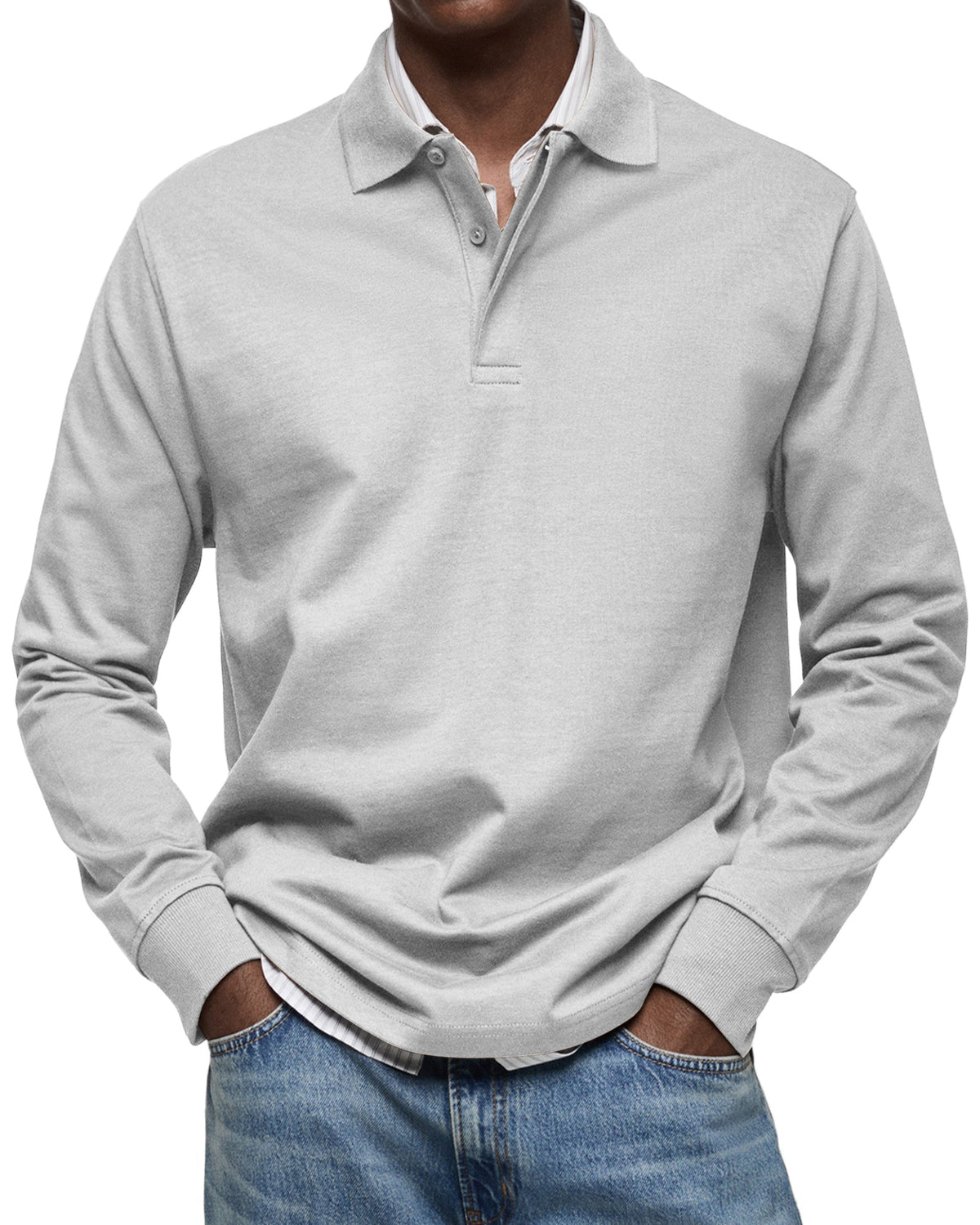 Kay | Poloshirts met lange Overhemden