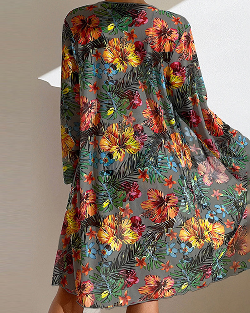Glenda - Bikini met bloemenrok