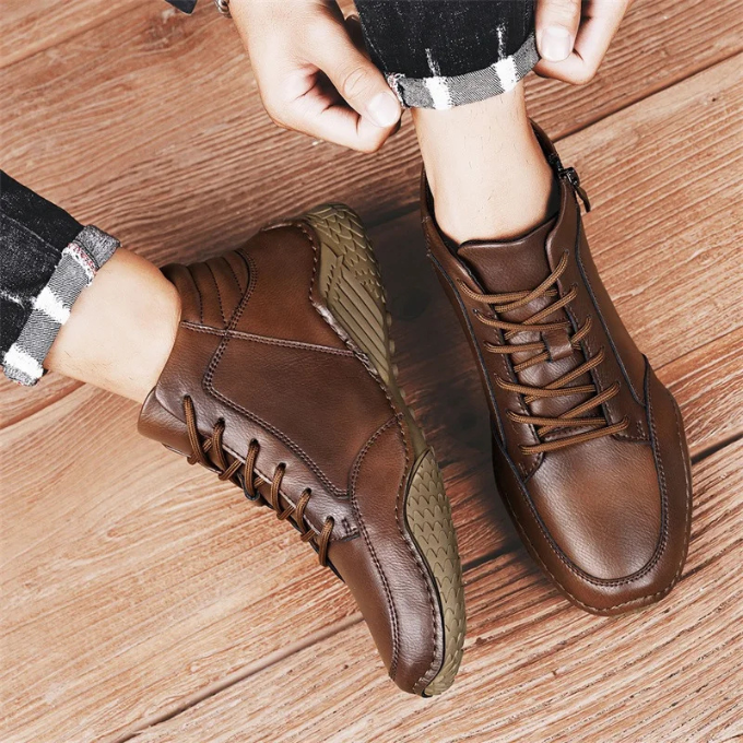 Fedde | Robuuste Schoenen met Ritssluting