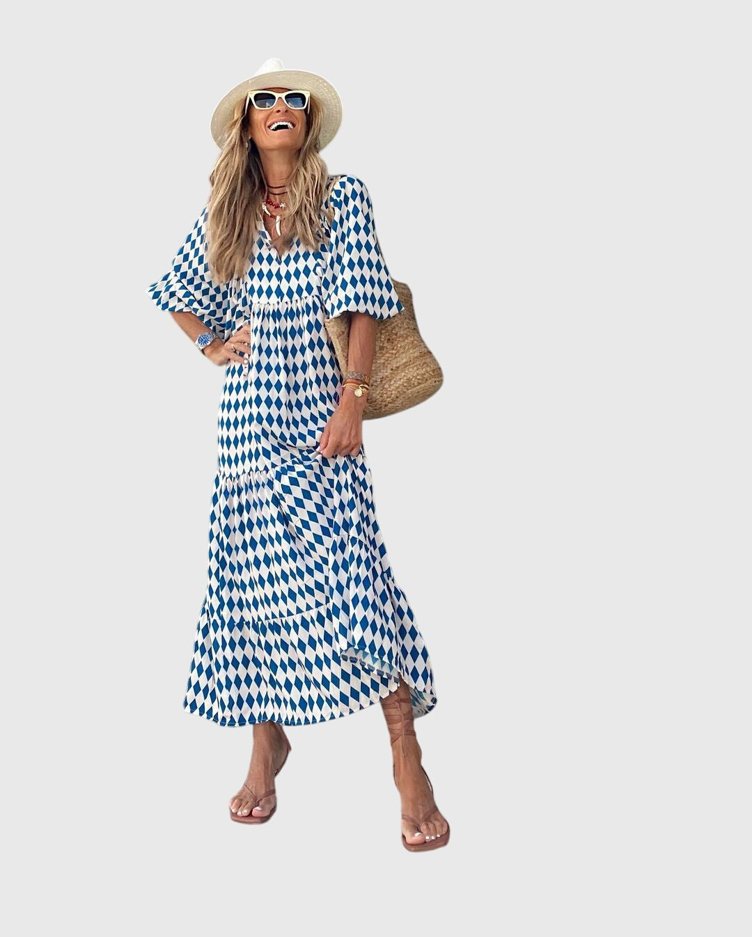 Sarah™ - Boho Maxi Jurk