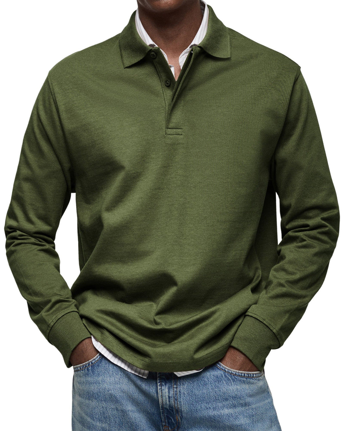 Kay | Poloshirts met lange Overhemden