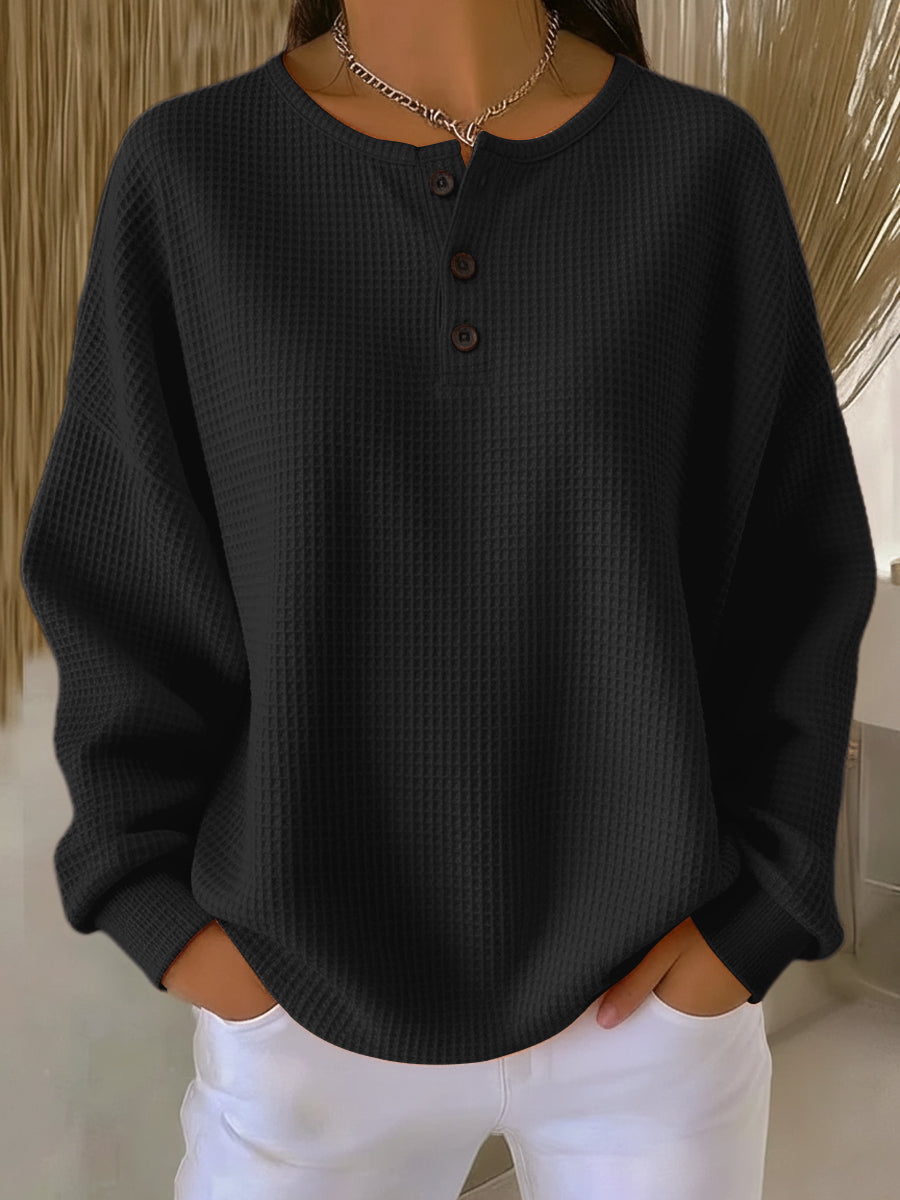 Roseanne | Comfortabele Truien Henley