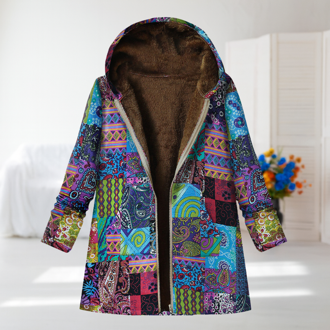 Lindsay | Kleurrijke patchwork jassen