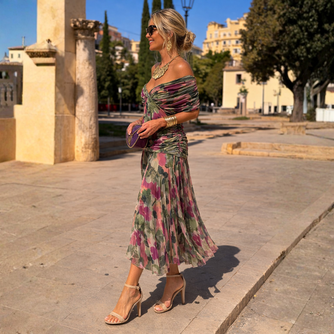 Jolina | Elegante wrap-jurken