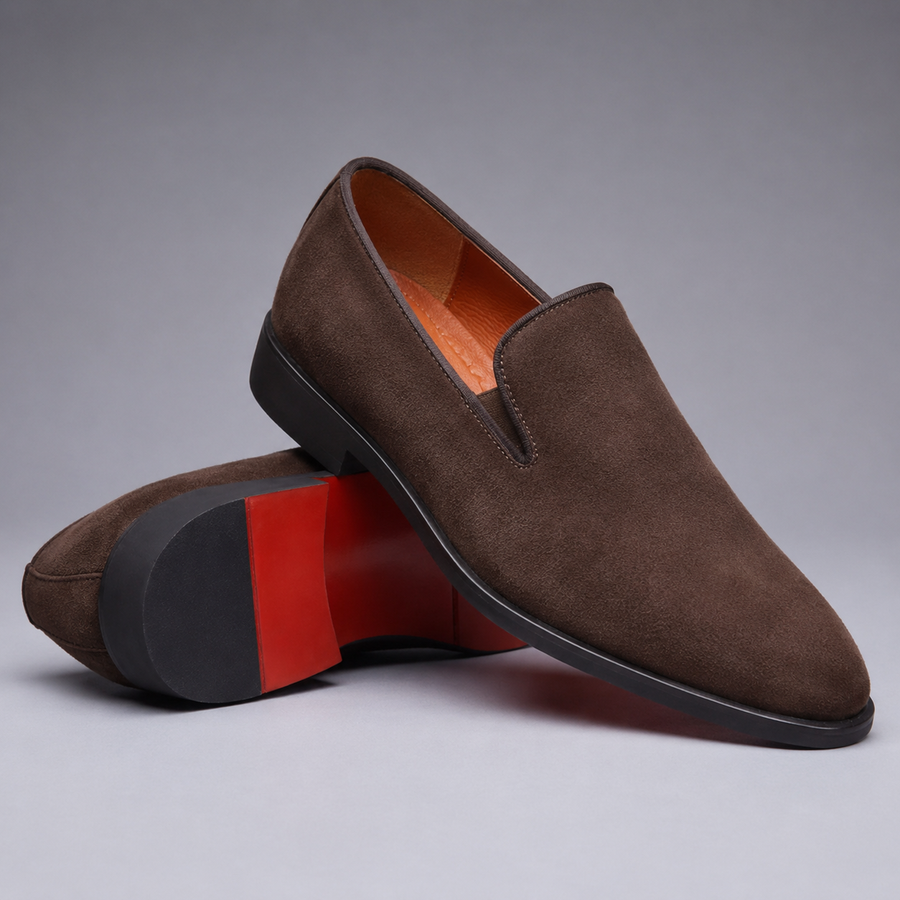 Edwin | Elegante suède Schoenen