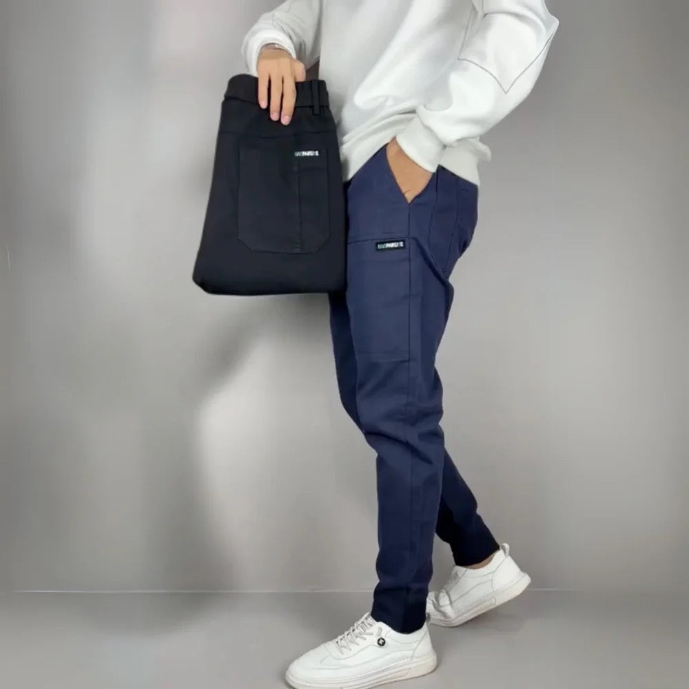 Kevin | Cargo broek met zakken