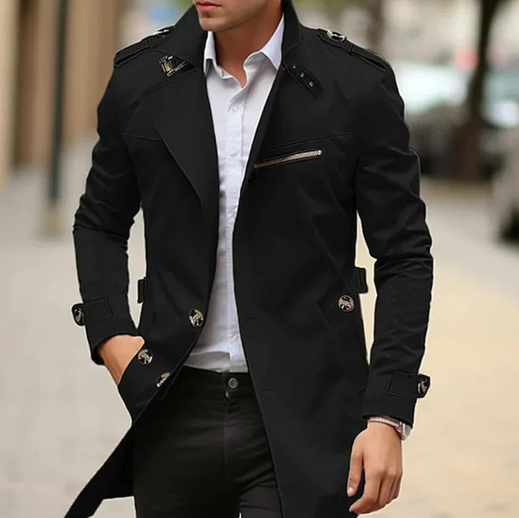 Nathan | Elegante trench blazer