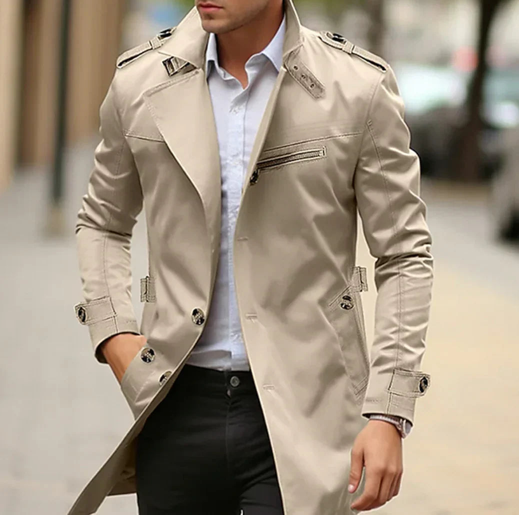 Nathan | Elegante trench blazer