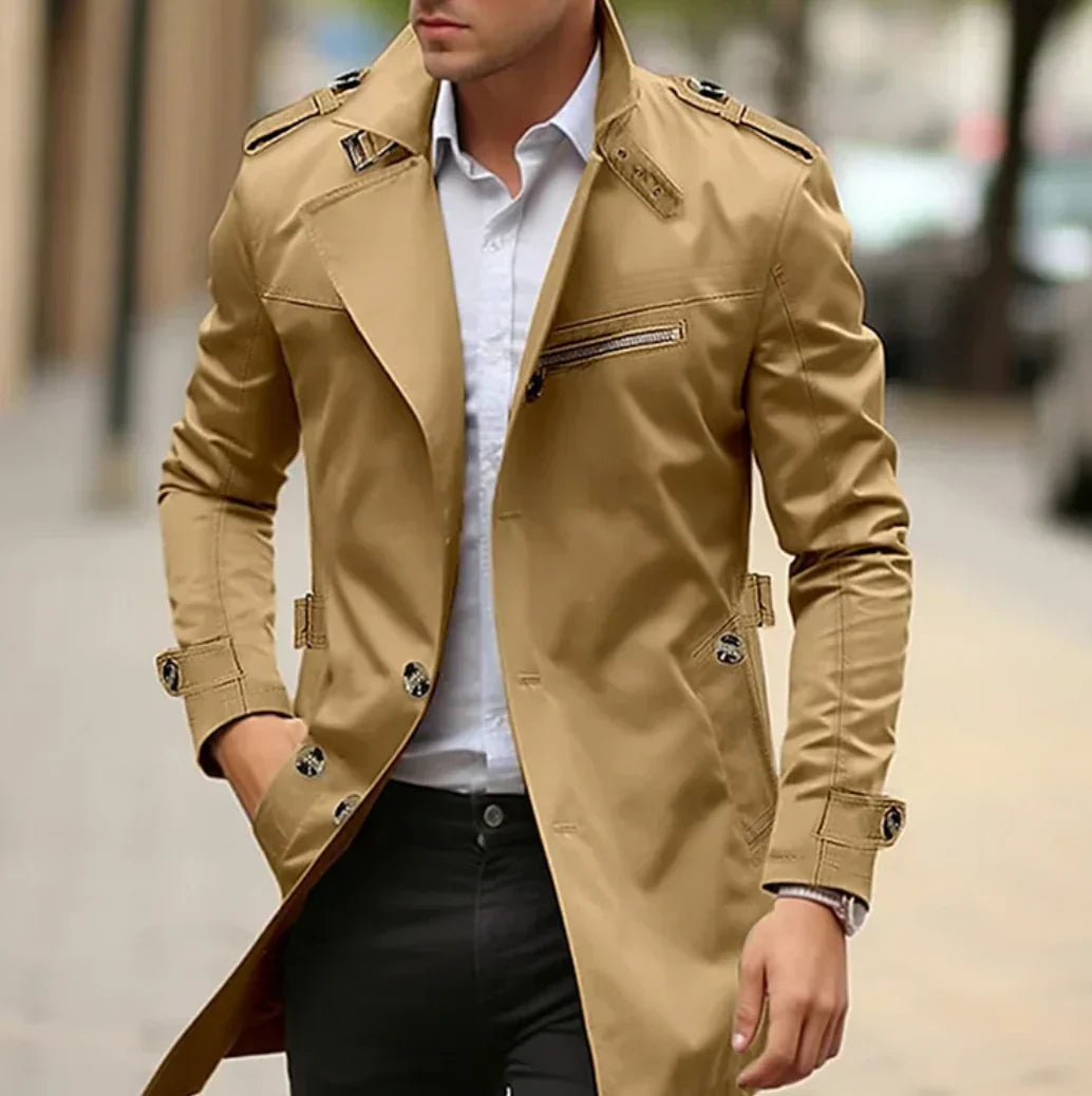 Nathan | Elegante trench blazer